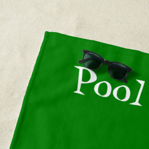 Toalha De Praia Design piscina