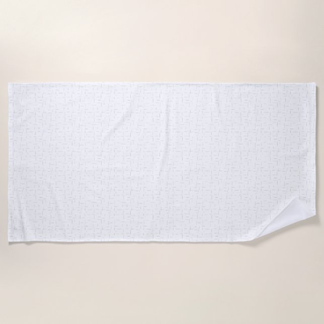 Toalha De Praia design vertical 33 (Frente)