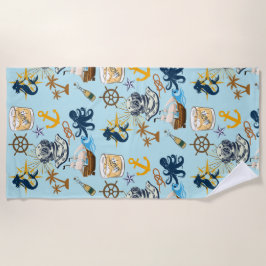 Toalha De Praia Despedida de Solteiro Náutico