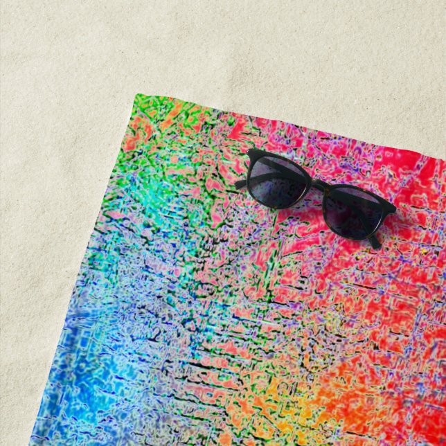 Toalha De Praia Despredação das cores (In Situ)