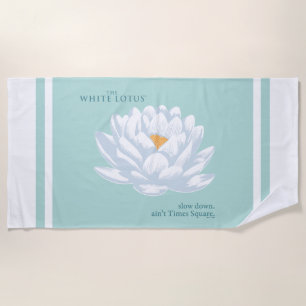 Toalha De Praia Devagar, Ain Times Square - O Lotus Branco