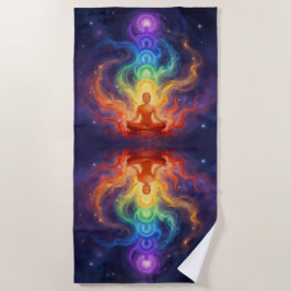 Toalha De Praia Die 7 Chakren
