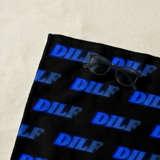Toalha De Praia "DILF" Beach Towel