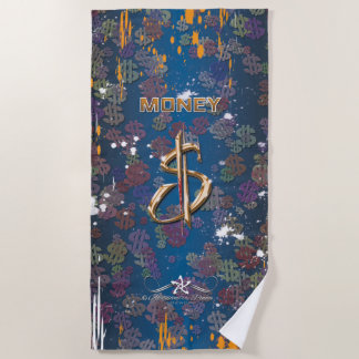 TOALHA DE PRAIA DINHEIRO