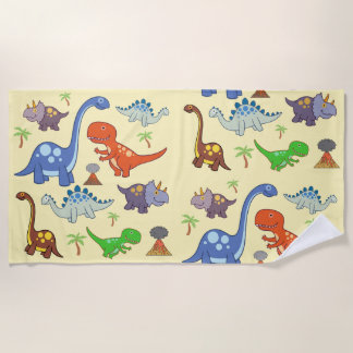 Toalha De Praia Dino World Beach Towel