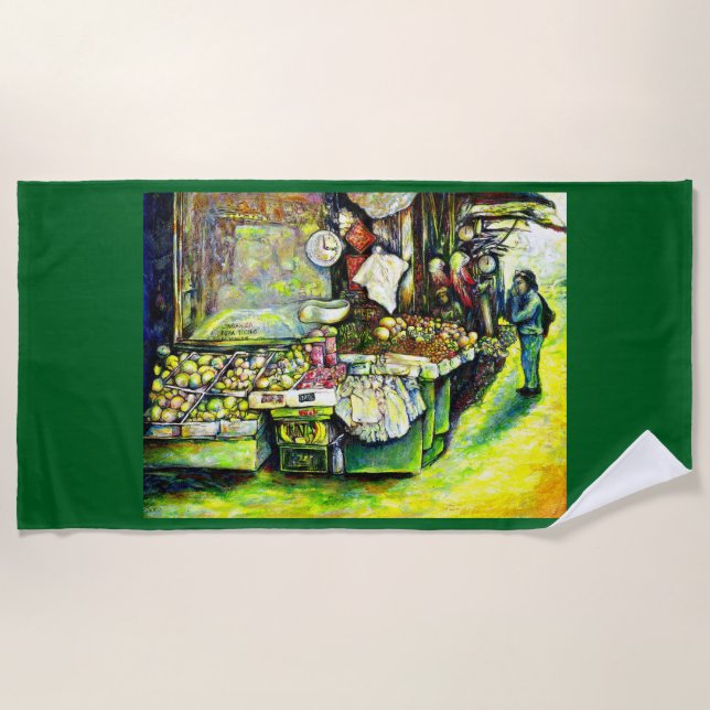 Toalha De Praia Disse para engajar toda a ideia (Frente)