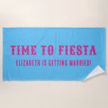 Toalha De Praia Diversão de Papel Picado Festa<br><div class="desc">Uma toalha de praia colorida e divertida para um fim de semana inesquecível! Qual local você escolherá para sua festa? Personalize para aniversários marcantes,  chá de noiva de casamento e fins de semana de despedida de solteira.</div>