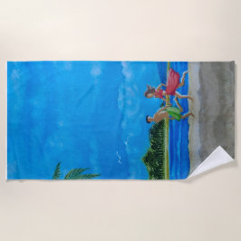 Toalha De Praia Diversão no Sol