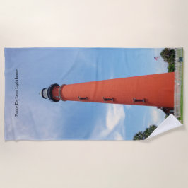 Toalha de praia do Farol Ponce De Leon