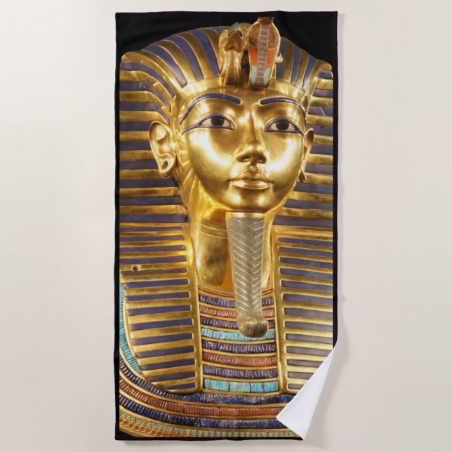 Toalha de praia do Rei Tutankamun (Frente)