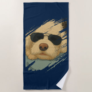 Toalha De Praia Dog Max Beach Towel