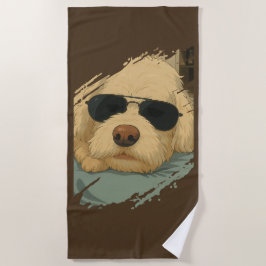Toalha De Praia Dog Max Beach Towel