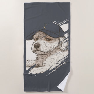 Toalha De Praia Dog Max Beach Towel