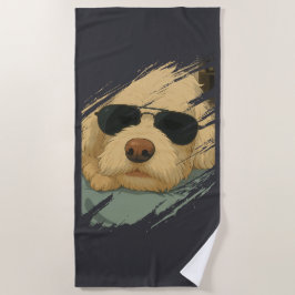 Toalha De Praia Dog Max Beach Towel