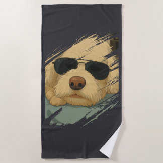 Toalha De Praia Dog Max Beach Towel