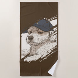 Toalha De Praia Dog Max Beach Towel