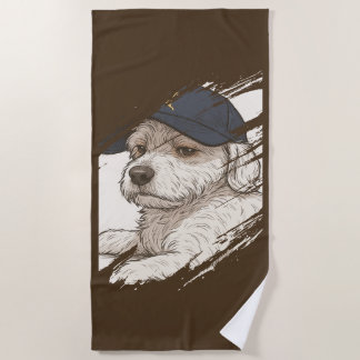 Toalha De Praia Dog Max Beach Towel