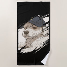 Toalha De Praia Dog Max Beach Towel