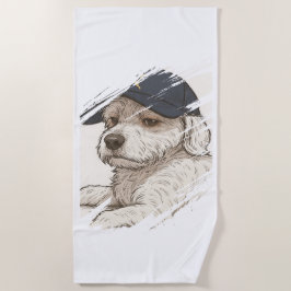 Toalha De Praia Dog Max Beach Towel