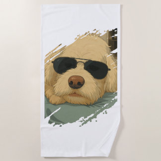 Toalha De Praia Dog Max Beach Towel