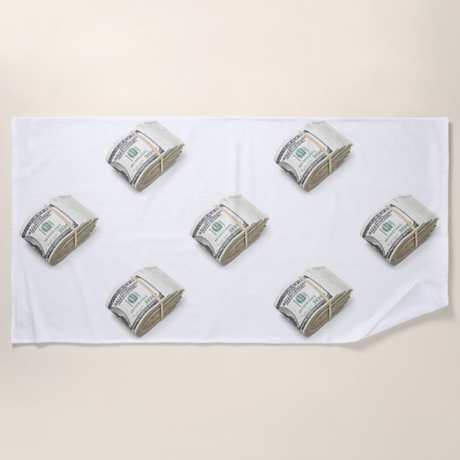 Toalha De Praia Dollars (Frente)