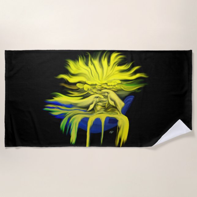 Toalha De Praia Dolphin Love (Frente)