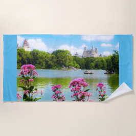Toalha De Praia DOMINGO NO CENTRAL PARK Beach Towel
