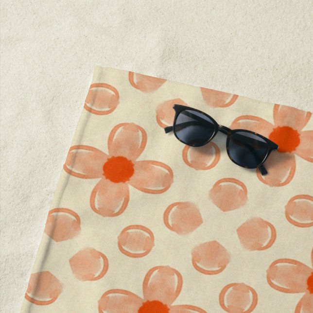 Toalha De Praia Dot Florals (In Situ)