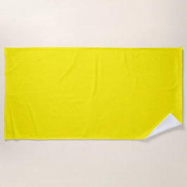 Toalha De Praia Dourado Pálido,Pera,Amarelo Arenoso,