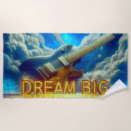 Toalha De Praia Dream Big