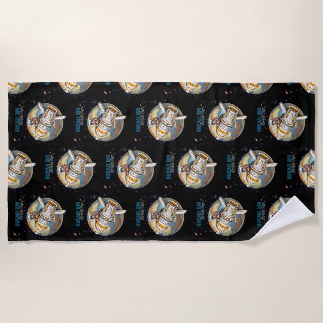 TOALHA DE PRAIA DREAM BIG ORBIT LONGE (Frente)