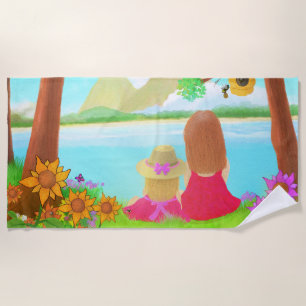 Toalha De Praia Dream View Beach Towel