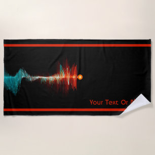 Toalha De Praia Dualidade de Onda de Partículas
