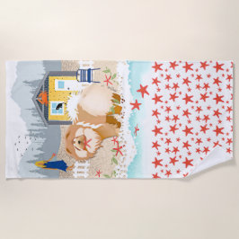 Toalha De Praia É IMPORTANTE PARA ESTE - "Chow Beach Towel"