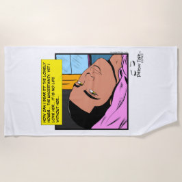 Toalha De Praia Ecos Românticos Revista de Romance de Corações Sol