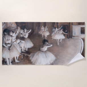 Toalha De Praia Edgar Degas - Ensaio de Balés no Palco
