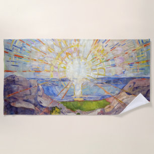 Toalha De Praia Edvard Munch - O Sol 1911