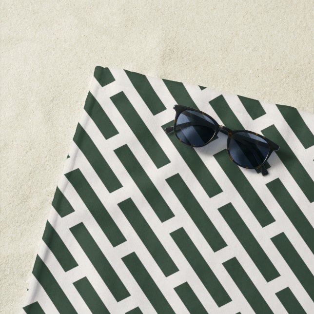 Toalha De Praia Elegant Geometric All-Over Pattern (In Situ)