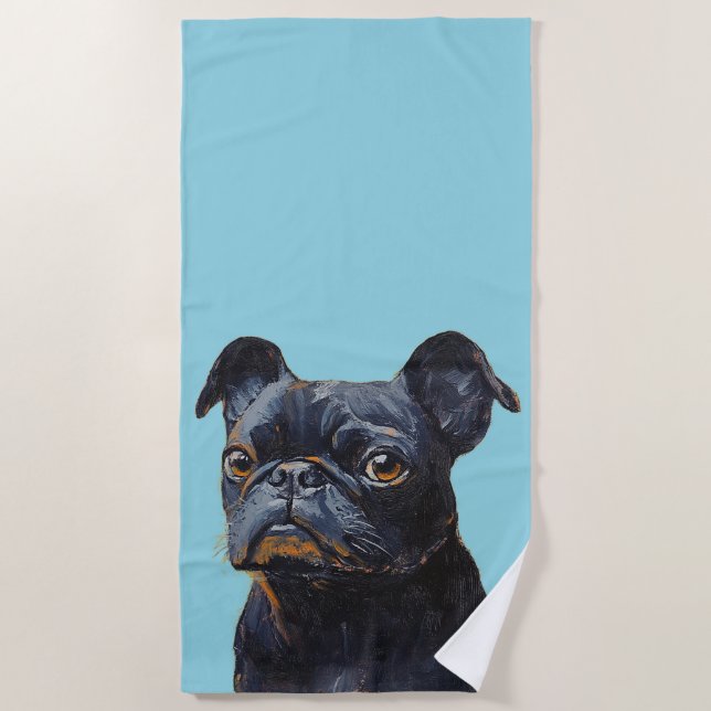 Toalha De Praia Elegant Modern Simple Custom Add Your Own photo (Frente)