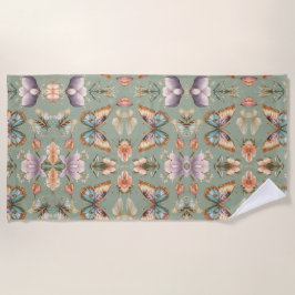 Toalha De Praia Elegante Butterfly Artisan