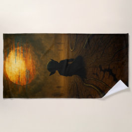 Toalha De Praia Eles vieram enquanto o Sol estava derretendo