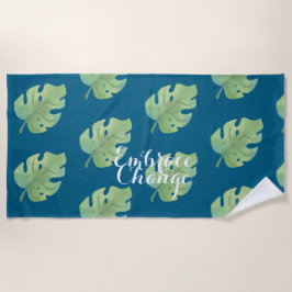 Toalha De Praia Embrace Change
