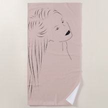 Encantando Arte de Linha Negra Visual Feminino