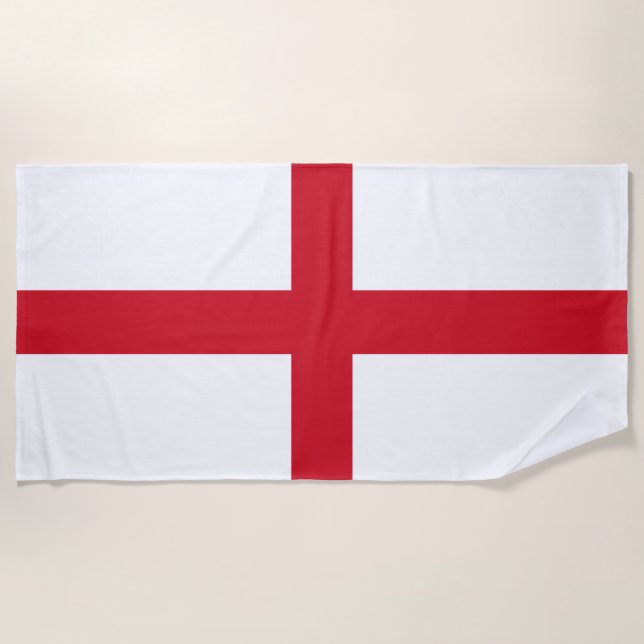 Toalha De Praia England Flag (Frente)