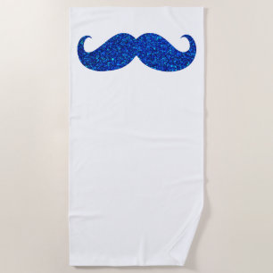 Toalha De Praia Engraçado bigode #59
