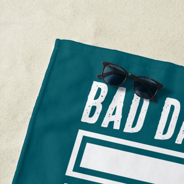 Toalha De Praia Engraçado carregamento de Piada de Pai defeituoso (In Situ)