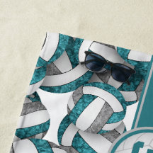 Equipe de vôlei de cinzas de gala colorida de pres