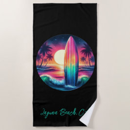 Toalha De Praia Escape do surfboard