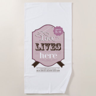 Toalha De Praia escritura bíblica cristã romanos 8 novelas amor