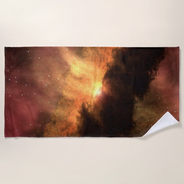 Toalha De Praia Espaço incrível (Frente)